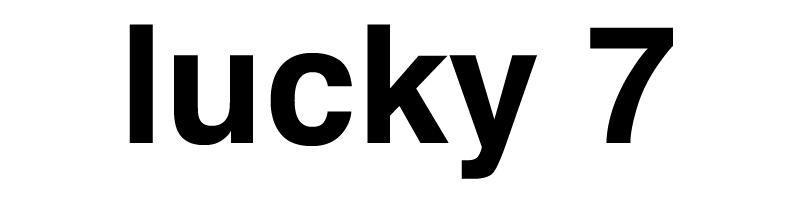 lucky 7 logo